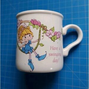 1984 American Greetings Mug Fairy "Have A Swinging Day"